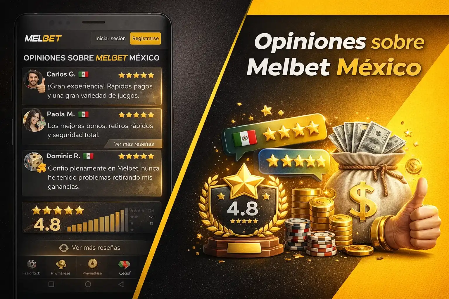 Opiniones habituales de usuarios sobre Melbet México