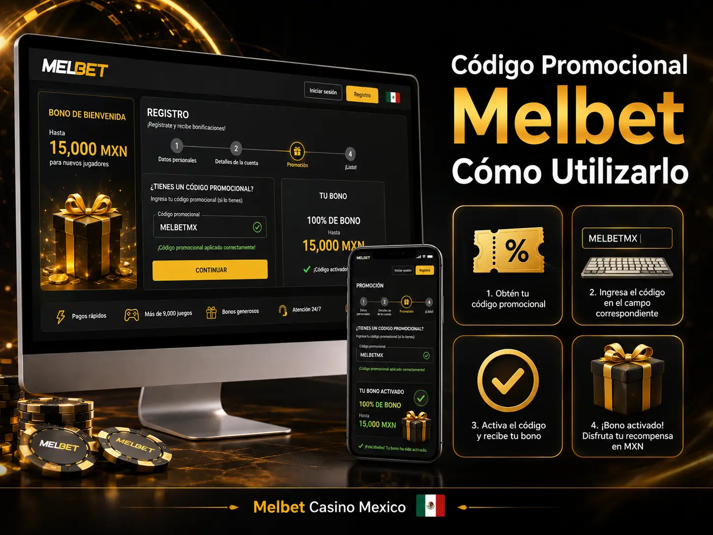 Código Promocional Melbet Cómo Utilizarlo